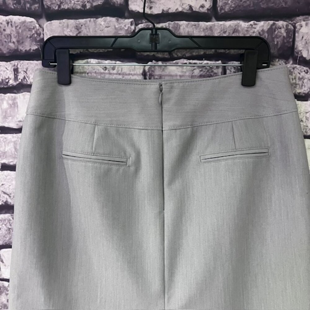 Worthington Gray Fully Lined Skirt Size 12 - Picture 6 of 9